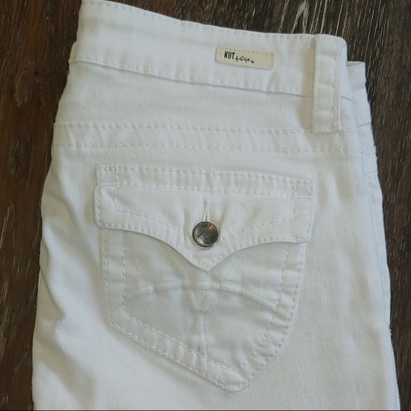 Kut From The Kloth 'Natalie' White Denim Jean - Picture 2 of 7